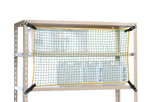 落下防止ネット　ロープ加工タイプ